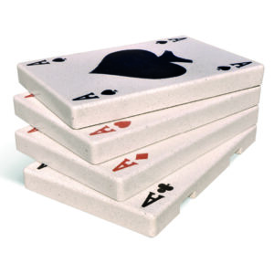 Panca carte da gioco - Aces