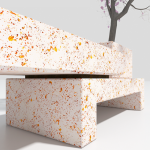 panchina in cemento - Stone